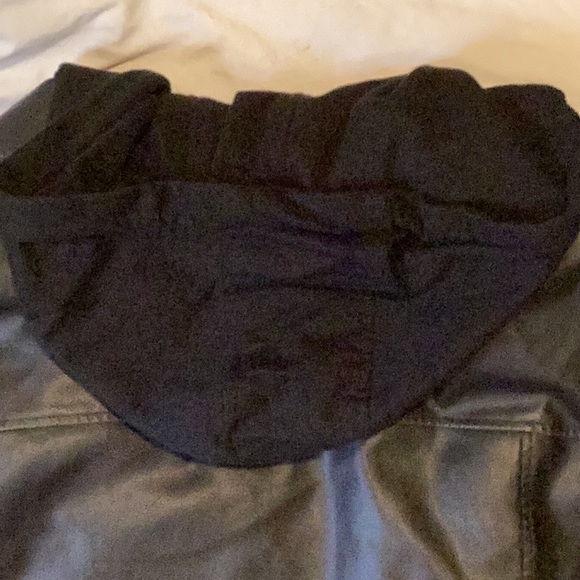 Lee’s Dungarees MENS Faux leather hooded Jacket SZ.L - Picture 13 of 14